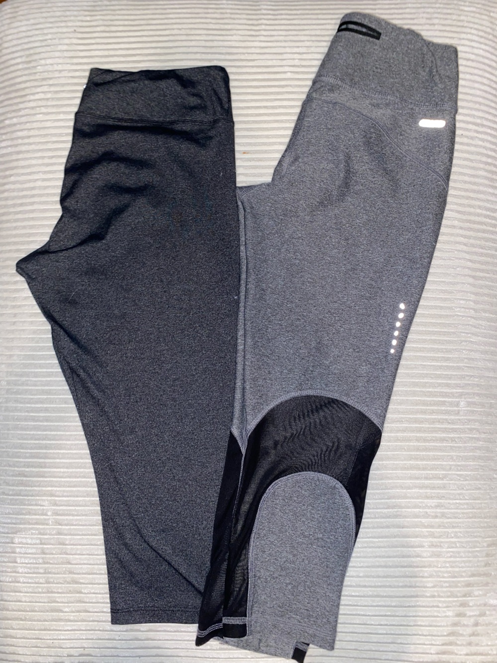 RBX Capri leggings- Gray and Black